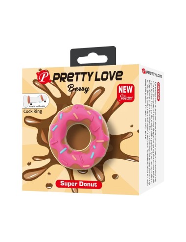 PRETTY LOVE - ANNEAU PÉNIS SUPER DONUT ROSE