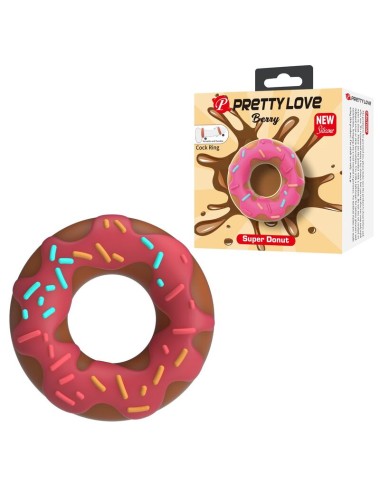 PRETTY LOVE - ANNEAU PÉNIS SUPER DONUT ROSE