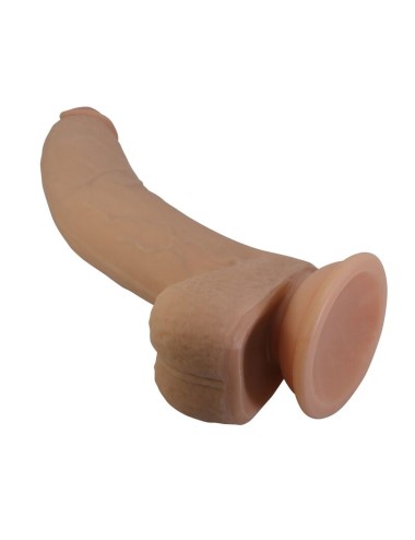 PRETTY LOVE - ELLCUMENT GODEMICHET RÉALISTE ET FLEXIBLE 18 CM Ø 4,5 CM TPE NATUREL