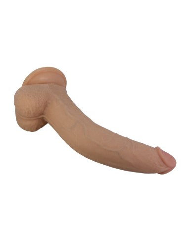 PRETTY LOVE - ELLCUMENT GODEMICHET RÉALISTE ET FLEXIBLE 18 CM Ø 4,5 CM TPE NATUREL