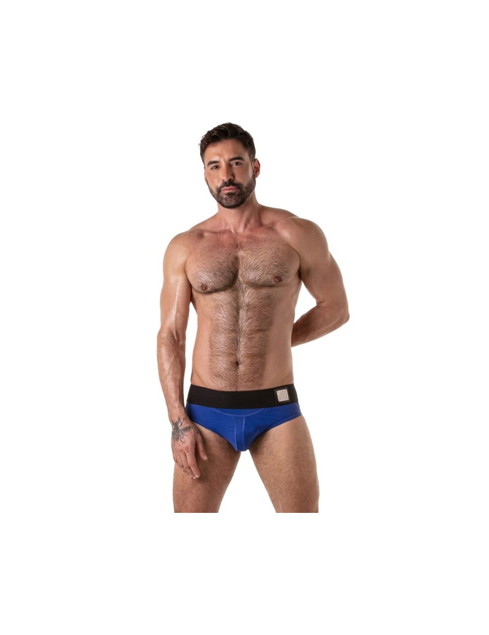 LOCKER GEAR - SLIP À TAILLE LARGE BLEU L