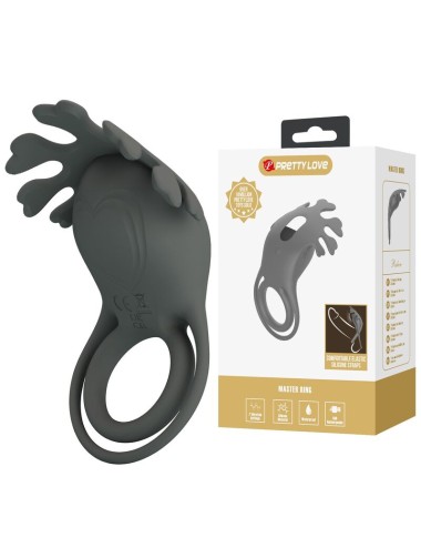 PRETTY LOVE - ANNEAU VIBRANT RECHARGEABLE AVEC STIMULATEUR