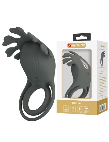 PRETTY LOVE - ANNEAU VIBRANT RECHARGEABLE AVEC STIMULATEUR
