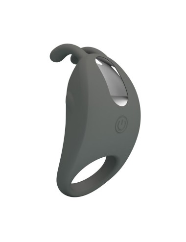 PRETTY LOVE - BAGUE VIBRANTE RECHARGEABLE AVEC STIMULATEUR LAPIN