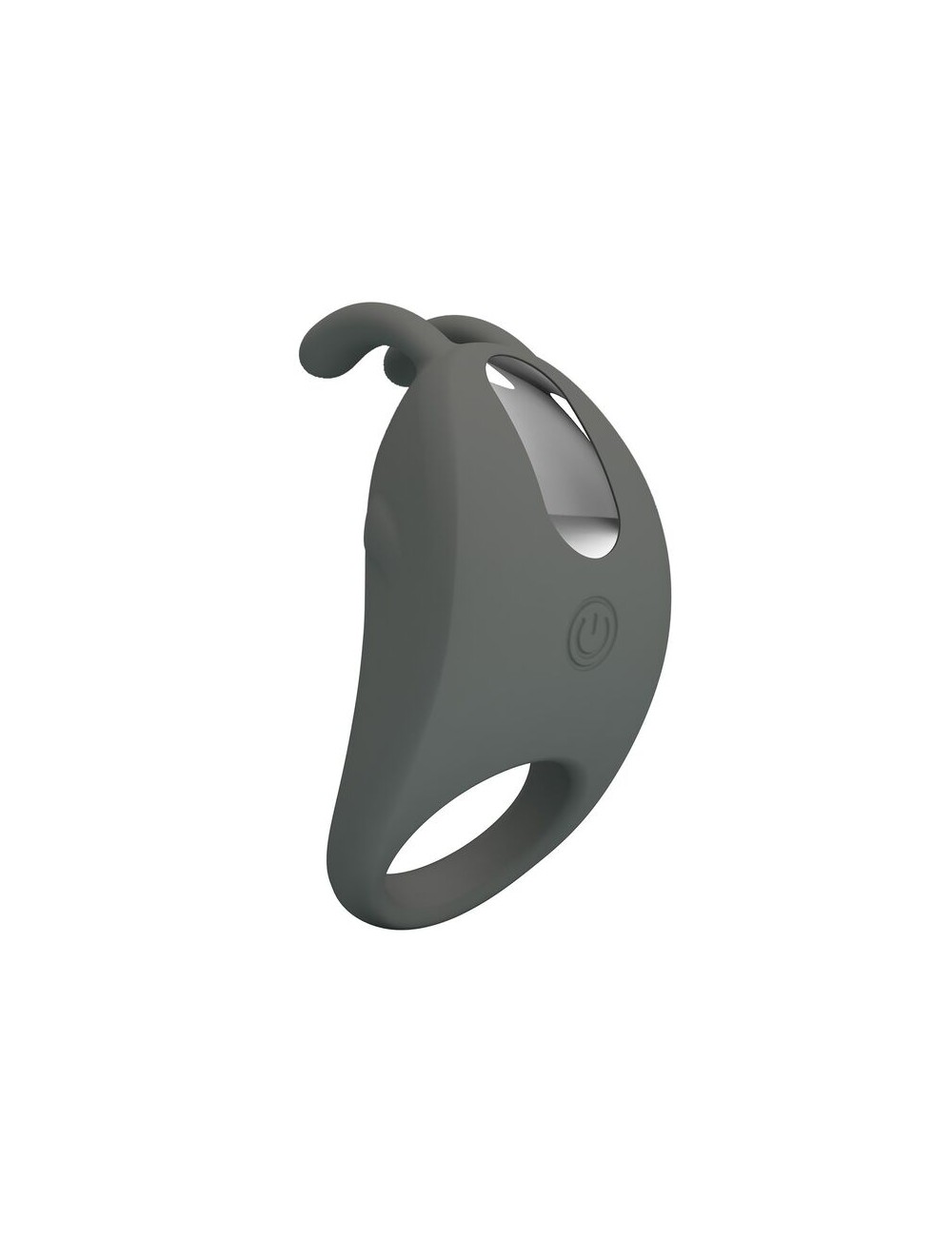 PRETTY LOVE - BAGUE VIBRANTE RECHARGEABLE AVEC STIMULATEUR LAPIN