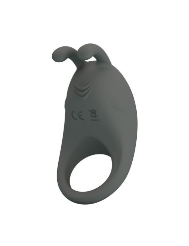 PRETTY LOVE - BAGUE VIBRANTE RECHARGEABLE AVEC STIMULATEUR LAPIN