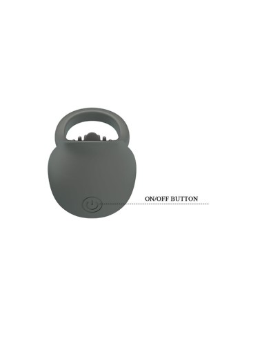 PRETTY LOVE - ANNEAU VIBRANT RECHARGEABLE AVEC STIMULATION ORALE