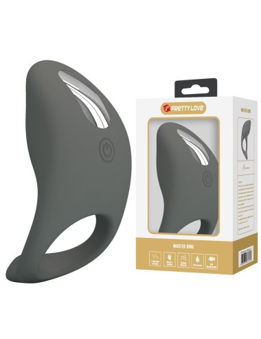 PRETTY LOVE - ANNEAU VIBRANT RECHARGEABLE EN SILICONE SOUPLE