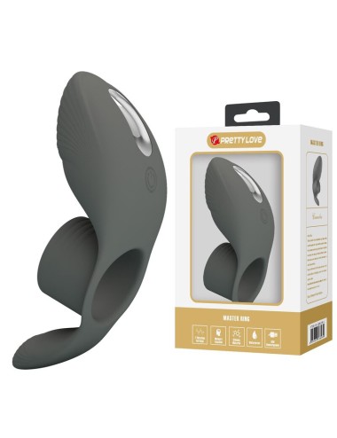 PRETTY LOVE - ANNEAU VIBRANT RECHARGEABLE À DOUBLE STIMULATION