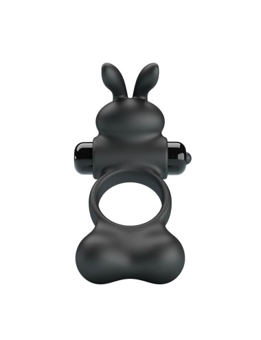 PRETTY LOVE - ANNEAU VIBRANT POUR PÉNIS AVEC STIMULATEUR LAPIN