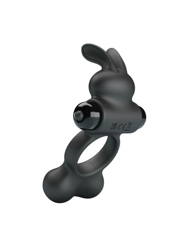 PRETTY LOVE - ANNEAU VIBRANT POUR PÉNIS AVEC STIMULATEUR LAPIN