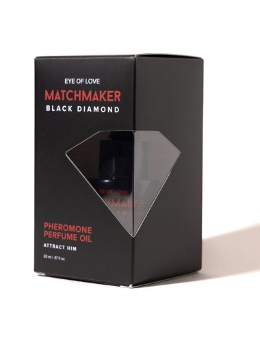 EYE OF LOVE - HUILE DE PARFUM AUX PHÉROMONES DE DIAMANT NOIR MATCHMAKER 20 ML
