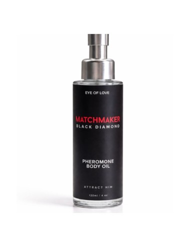 EYE OF LOVE - MATCHMAKER HUILE CORPORELLE AUX PHÉROMONES DE DIAMANT NOIR 120 ML