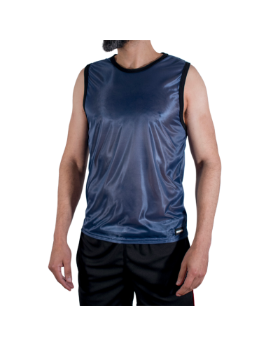 MACHO - T-SHIRT BLEU MARINE TAILLE S/M