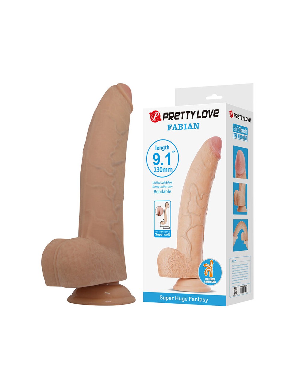 PRETTY LOVE - GODEMICHET FABIAN FLEXIBLE AVEC VENTOUSE CHAIR