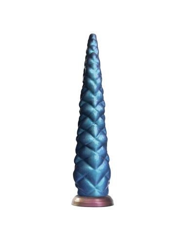 POWER MONSTERS - GODEMICHÉ EN SILICONE TRICOLORE FANTAISIE À TENTACULES ABYSSAUX 46 CM Ø 7 CM