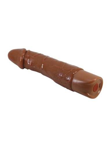PRETTY LOVE - VIBRATEUR RÉALISTE DONALD 19,5 CM Ø 4 CM MARRON