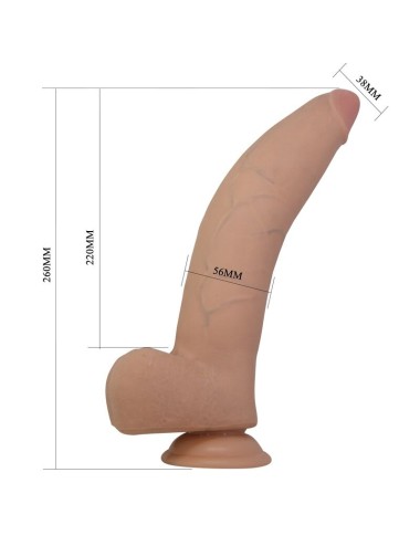 PRETTY LOVE - QUINLAN GODEMICHET RÉALISTE 26 CM Ø 5,5 CM NATUREL