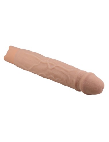 PRETTY LOVE - KESSLER GODEMICHET VIBRANT RÉALISTE AVEC 10 MODES DE VIBRATION ET 10 ÉNERGIE, 22 CM NATUREL