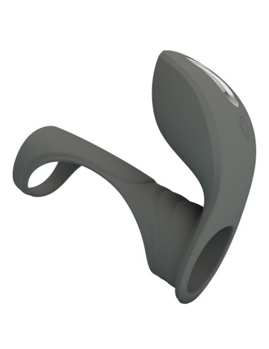 PRETTY LOVE - ANNEAU VIBRANT RECHARGEABLE AVEC DOUBLE STIMULATEUR