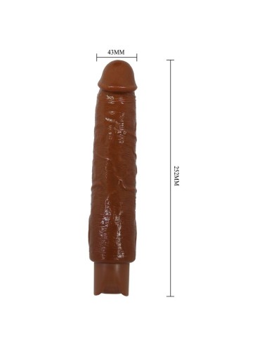 PRETTY LOVE - GAVIN VIBRATEUR RÉALISTE 25 CM Ø 5 CM MARRON