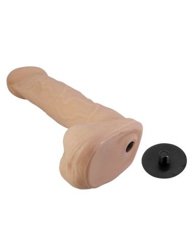 PRETTY LOVE - HARNAIS KASPAR AVEC GODEMICHET FLEXIBLE 21 CM Ø 5 CM NATUREL