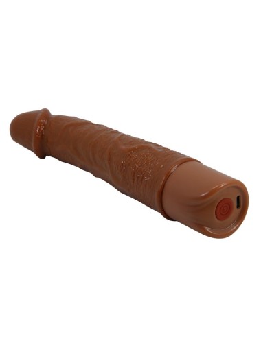 PRETTY LOVE - LEONARDO VIBRATEUR RÉALISTE 20 CM Ø 4 CM MARRON
