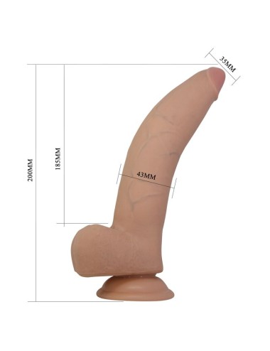 PRETTY LOVE - XANDER GODEMICHET RÉALISTE 20 CM Ø 5 CM NATUREL