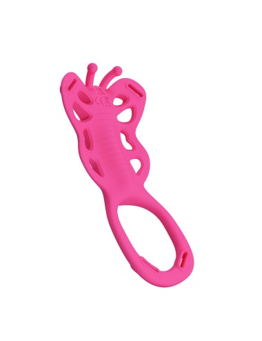 PRETTY LOVE - MASSEUR DE CULOTTE PAPILLON ROSE