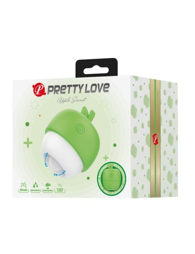PRETTY LOVE - STIMULATEUR CLITORIAL RECHARGEABLE À EFFET LANGUE VERT