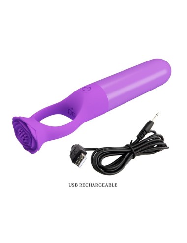 PRETTY LOVE - GIANA MINI-VIBRATEUR MASSEUR RECHARGEABLE VIOLET