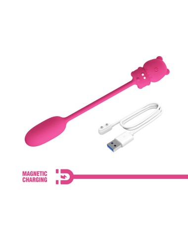 PRETTY LOVE - VIBRATEUR BALLE RECHARGEABLE OLSON AVEC TÉLÉCOMMANDE FILAIRE ROSE