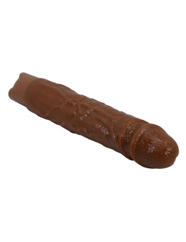 PRETTY LOVE - VIBRATEUR RÉALISTE OWEN 22,5 CM Ø 4,5 CM MARRON