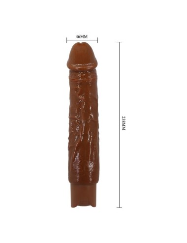 PRETTY LOVE - VIBRATEUR RÉALISTE DUKE 23,5 CM Ø 4,8 CM MARRON