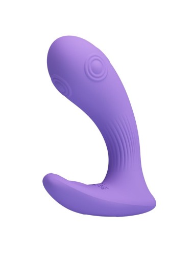 PRETTY LOVE - ANDROMEDA VIBRATEUR À DOUBLE STIMULATION RECHARGEABLE VIOLET