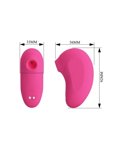 PRETTY LOVE - STIMULATEUR CLITORIAL RECHARGEABLE ARILA AVEC VIBRATION ROSE