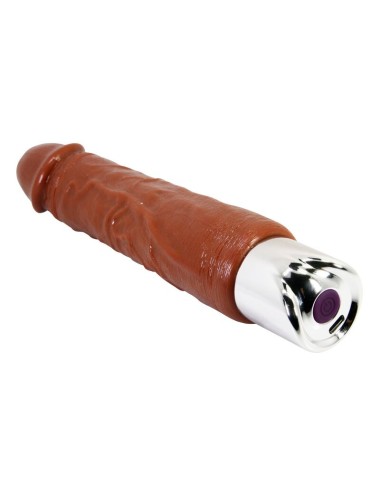 PRETTY LOVE - VIBRATEUR RÉALISTE PROFESSIONNEL 23,5 CM Ø 4,8 CM MARRON