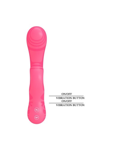 PRETTY LOVE - VERITY MASSEUR À DOUBLE EXTRÉMITÉ RECHARGEABLE PAR USB