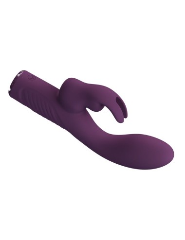 PRETTY LOVE - VIBRATEUR LAPIN RECHARGEABLE OLIVIA 10 FONCTIONS