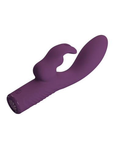 PRETTY LOVE - VIBRATEUR LAPIN RECHARGEABLE OLIVIA 10 FONCTIONS