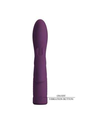 PRETTY LOVE - VIBRATEUR LAPIN RECHARGEABLE OLIVIA 10 FONCTIONS