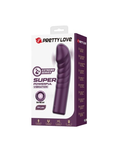 PRETTY LOVE - VIBRATEUR RECHARGEABLE RYLAND 10 FONCTIONS VIOLET