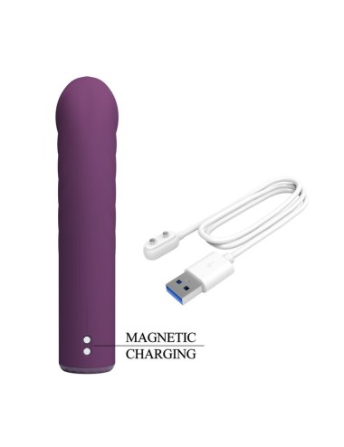 PRETTY LOVE - VIBRATEUR RECHARGEABLE RYLAND 10 FONCTIONS VIOLET
