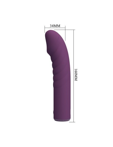 PRETTY LOVE - VIBRATEUR RECHARGEABLE RYLAND 10 FONCTIONS VIOLET