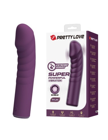 PRETTY LOVE - VIBRATEUR RECHARGEABLE RYLAND 10 FONCTIONS VIOLET