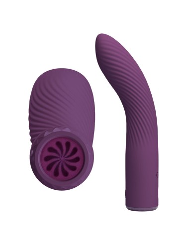 PRETTY LOVE - VIBRATEUR RECHARGEABLE KISSELL 10 FONCTIONS VIOLET