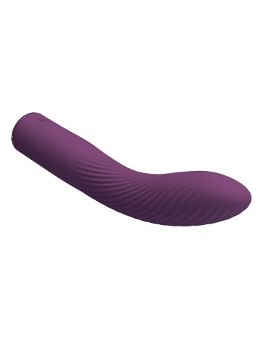 PRETTY LOVE - VIBRATEUR RECHARGEABLE KISSELL 10 FONCTIONS VIOLET