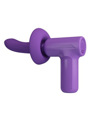 PRETTY LOVE - PISTOLET DE MASSAGE VITO À POUSSÉE 5 MODES VIOLET