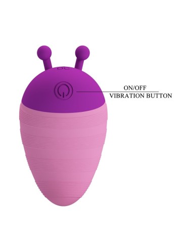 PRETTY LOVE - LITTLE BEE STIMULATEUR CLITORIAL RECHARGEABLE 7 MODES ROSE-VIOLET