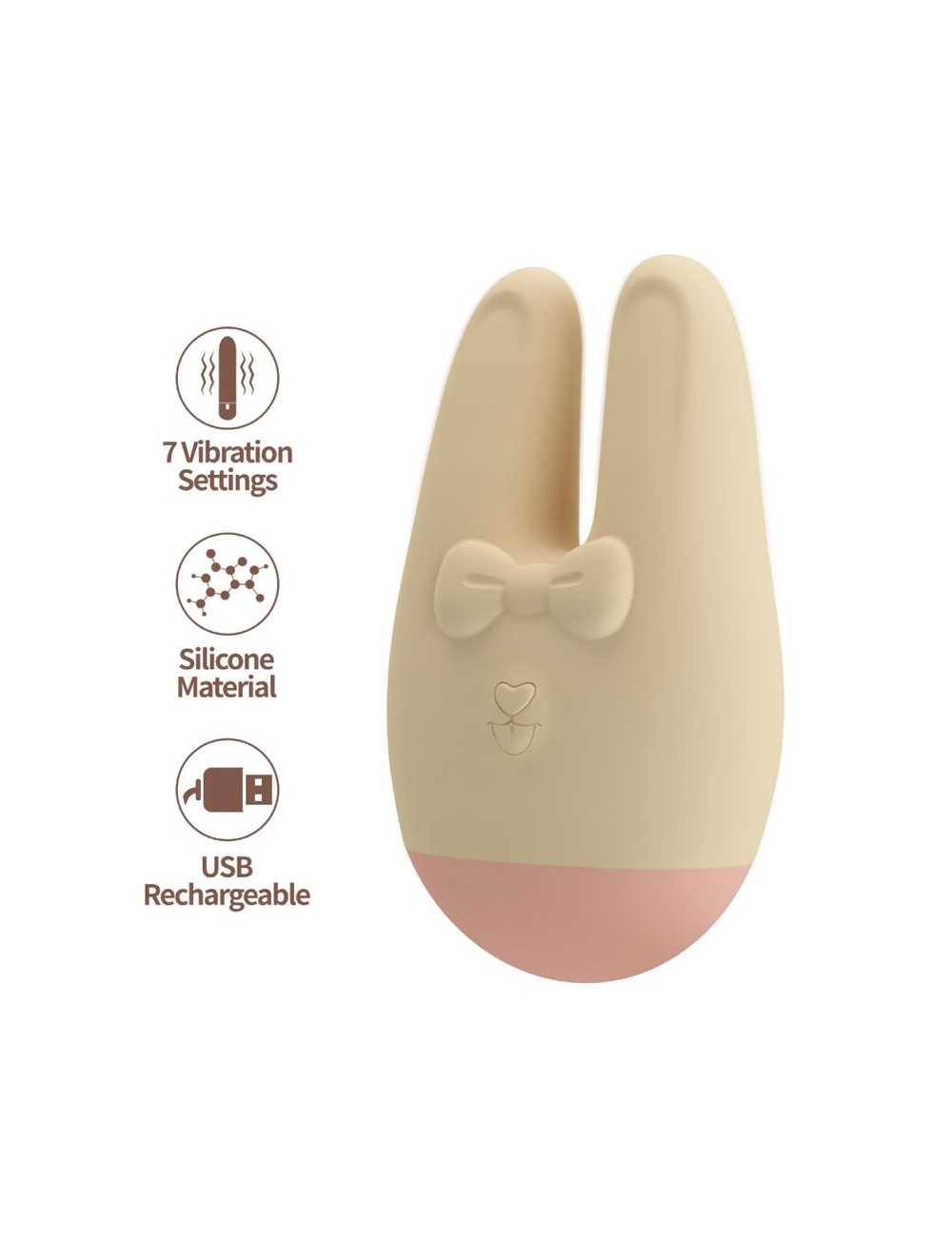 ROMANCE - STIMULATEUR EXTERNE LAPIN 7 MODES DE VIBRATION